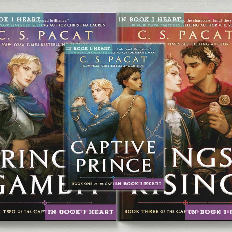 Captive Prince Trilogi (Captive Prince - King's Rising - Prince's Gambit) by by C.S. Pacat