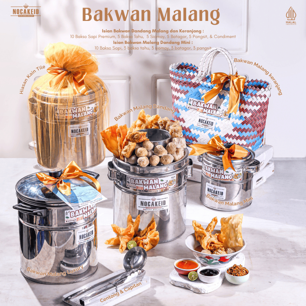 hampers bakwan malang dandang/ bakwan malang keranjang/ bakwan malang exclusive/hampers/hampers unik