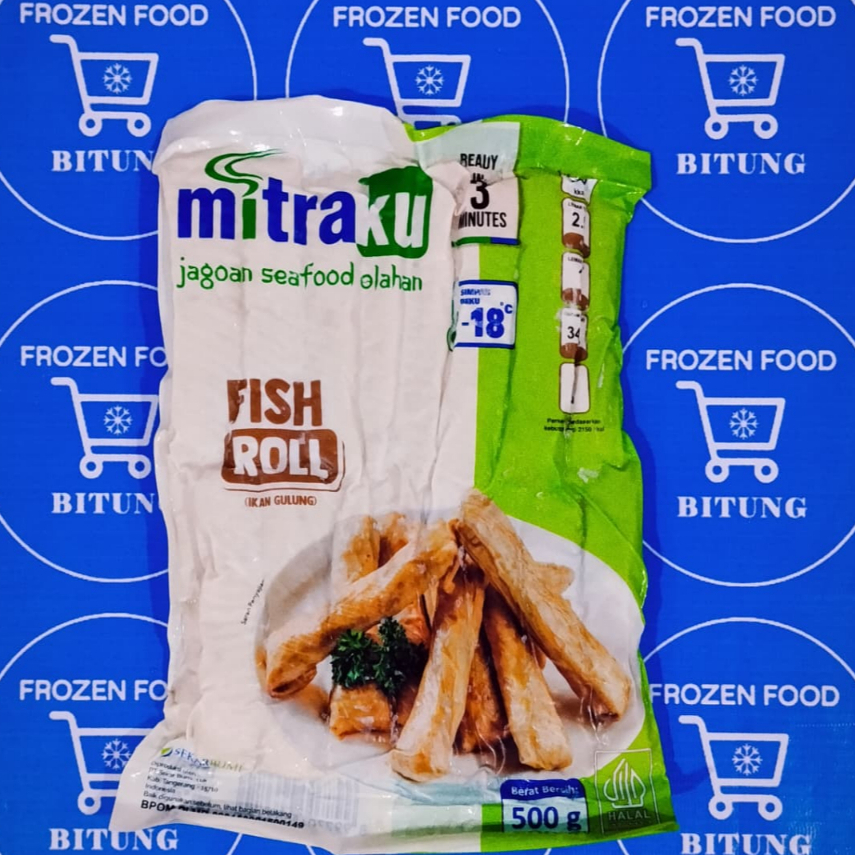 Mitraku Fish Roll 500gr - Frozen Food Bitung