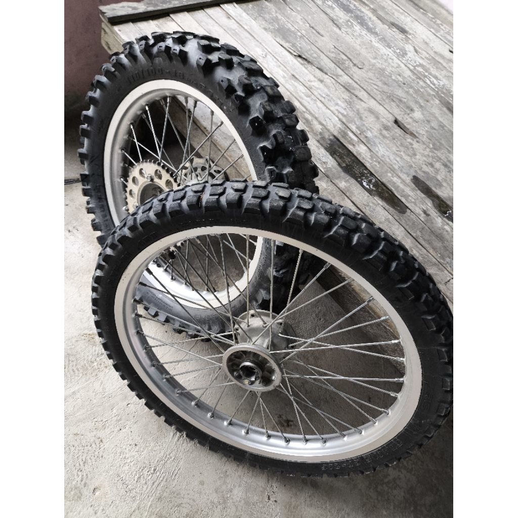 velg original copotan KLX (BEKAS)