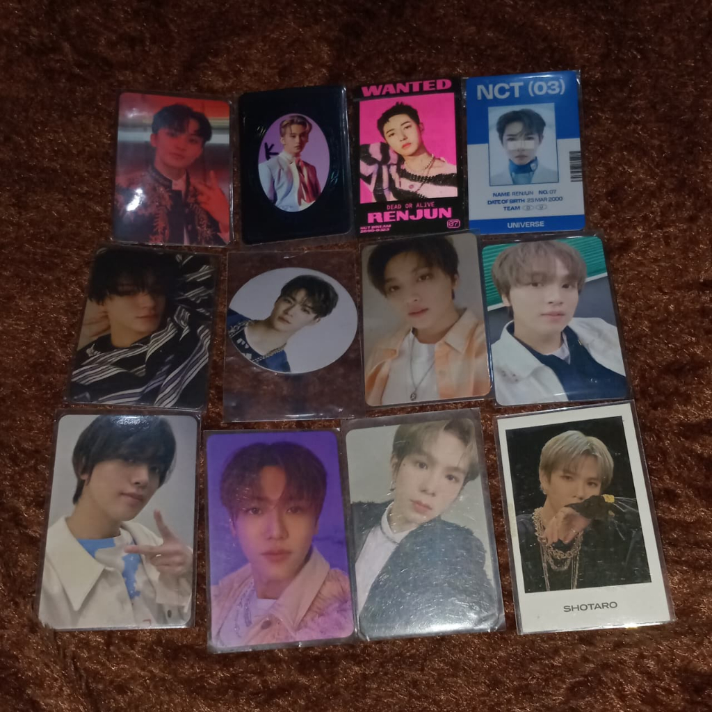 Photocard PC Official Sale Mark Lee Renjun Jeno Haechan Shotaro NCT Dream 2021 2020 Favorite Riize Y