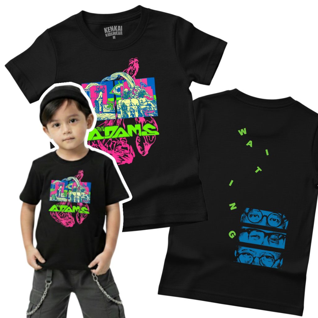 Kaos Band Anak the adams waiting