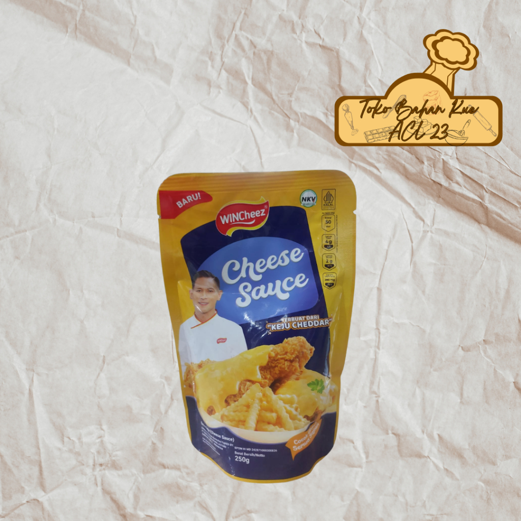 Wincheez Saus Keju 250gr/Cheese Sauce Wincheez 250gr/Saus Keju Wincheez 250gr