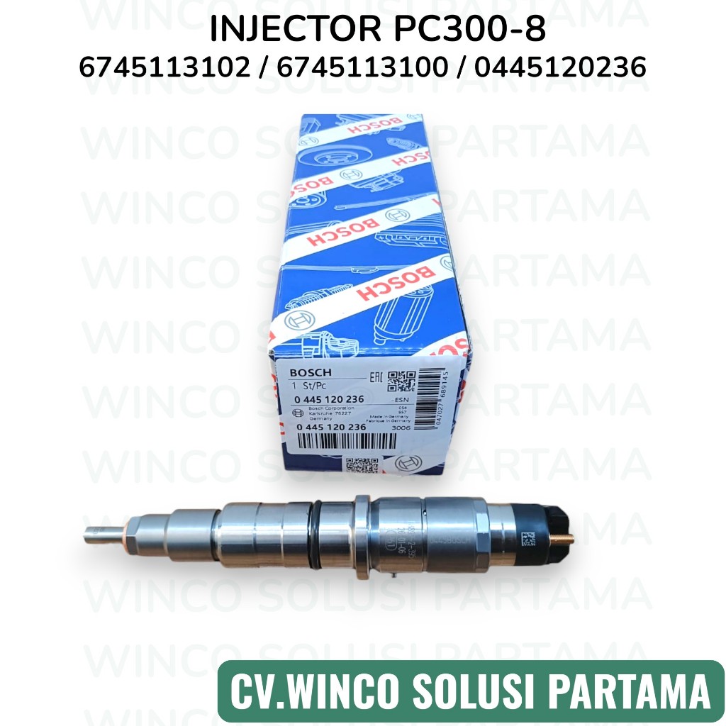 INJECTOR PC300-8 6745-11-3102 / 6745-11-3100 / 6745113102 / 6745113100 / 0445120236