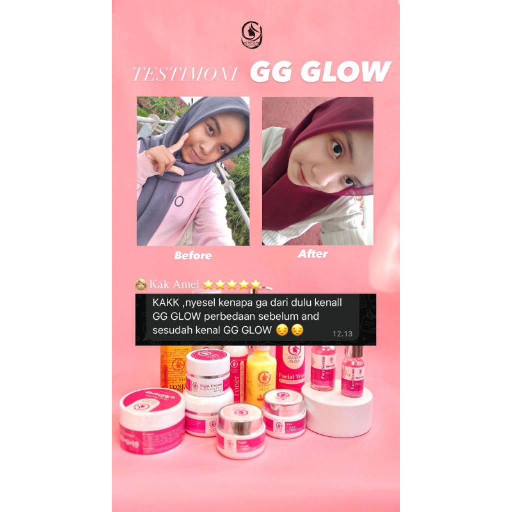 GG GLOW SKINCARE MENCERAHKAN
