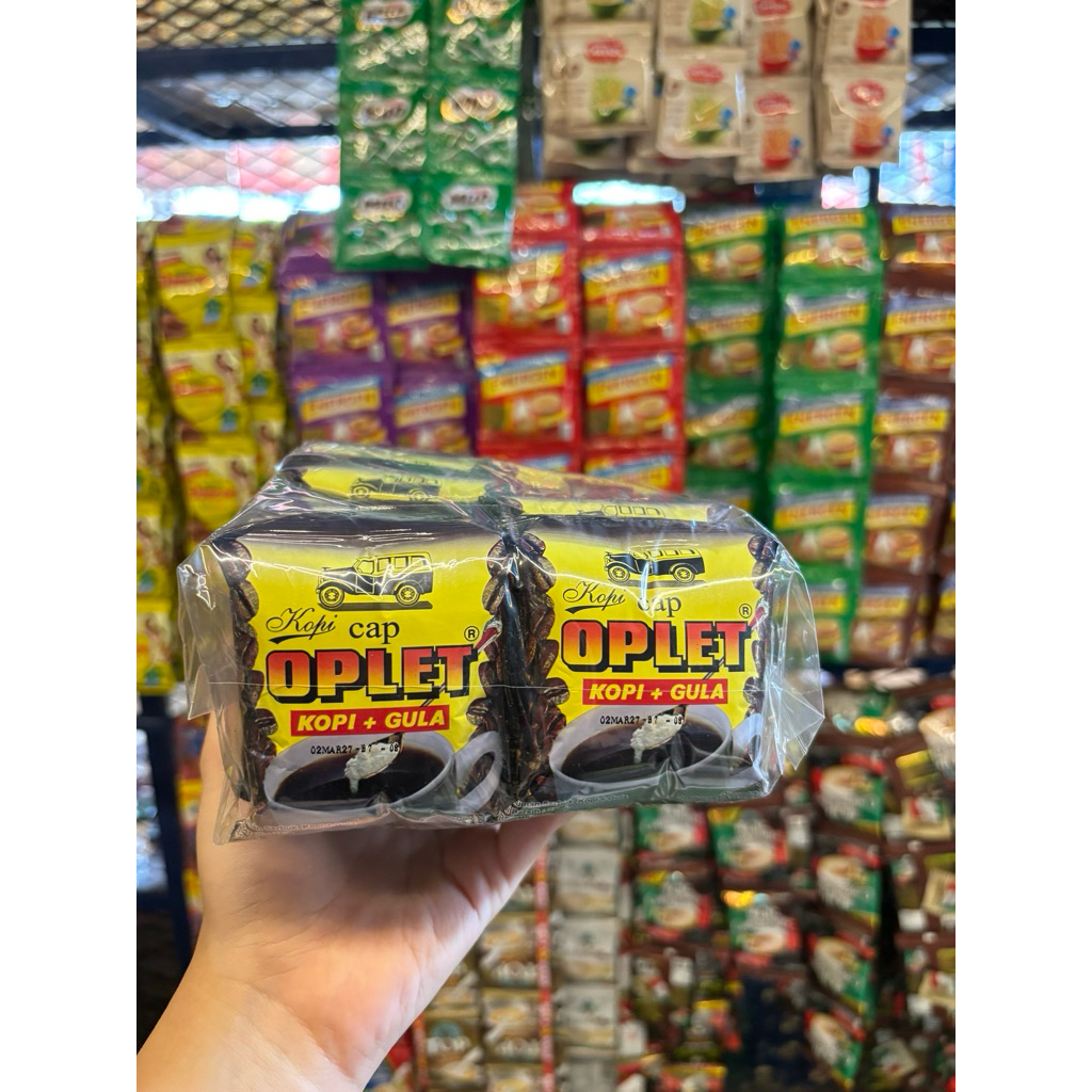 Kopi Oplet Plus Gula 25gr Renceng