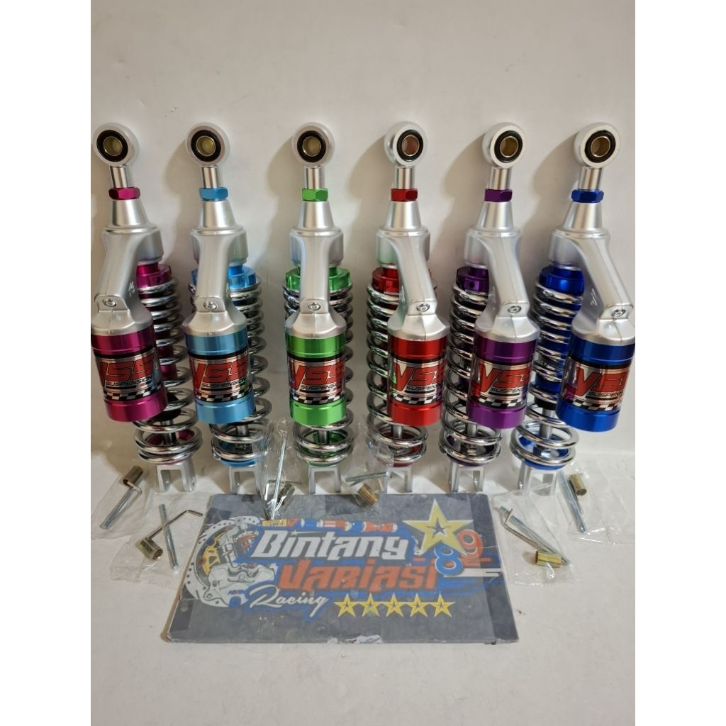 NEW~ SHOCK SHOCKBREAKER COPY YSS RACING MODEL G-PLUS SINGLE TABUNG ATAS UK 310MM & 330MM UNIVERSAL M