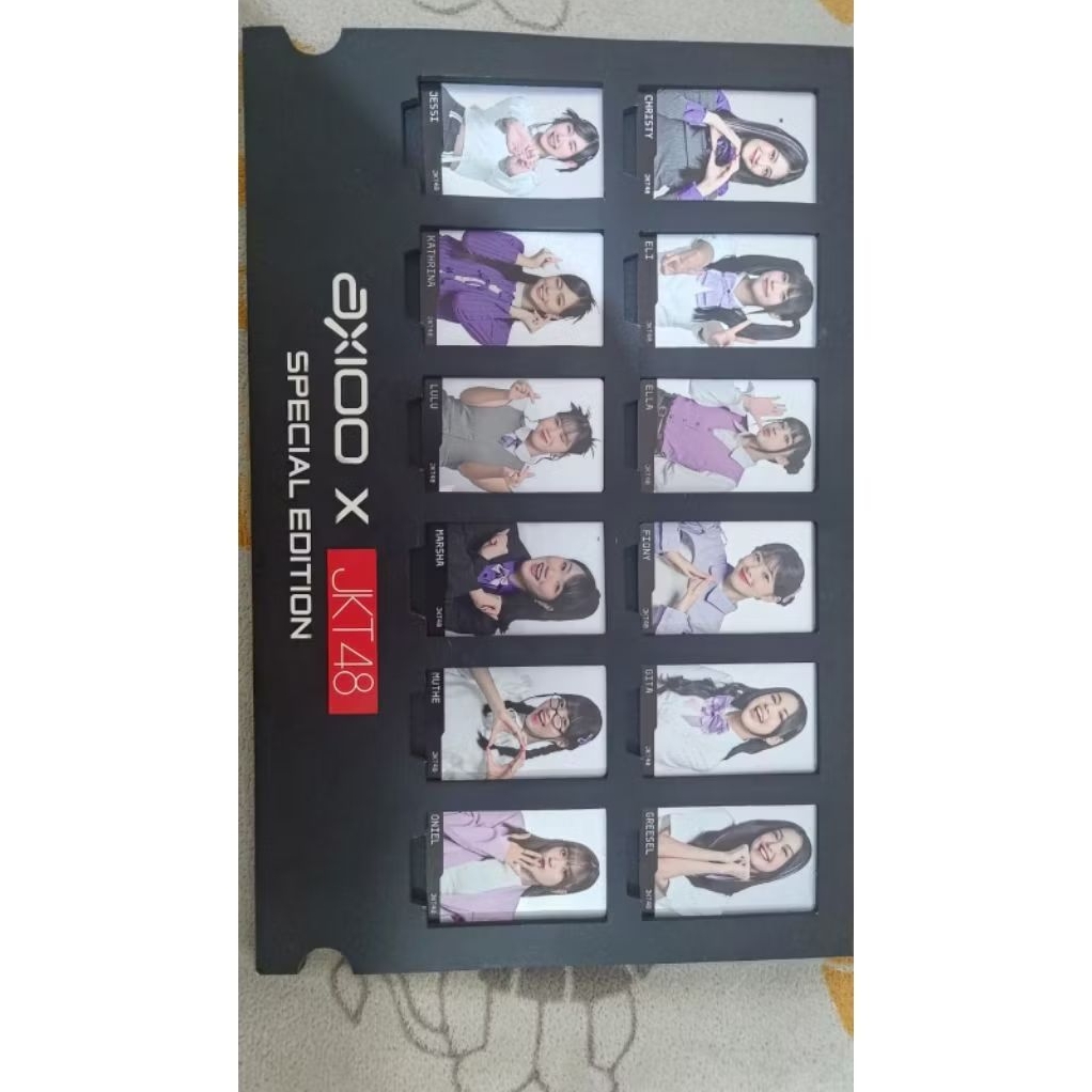 PHOTOCARD OFFICIAL SPECIAL EDITION JKT48×Axioo 100% ORI