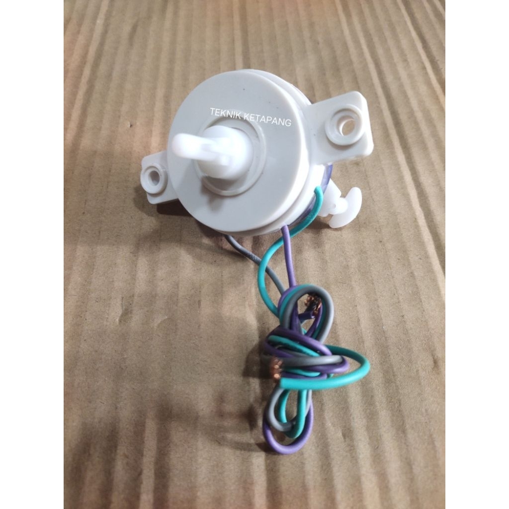 SELECTOR DRAIN MESIN CUCI SANKEN/TIMER PEMBUANGAN MESIN CUCI SANKEN 3 KABEL/SWITCH DRAIN BULAT 3 KAB