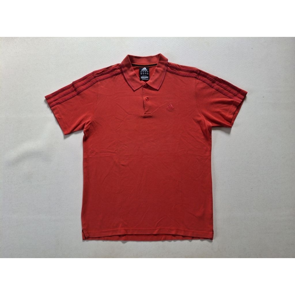 POLO SHIRT ADIDAS STRIPE ORIGINAL 100%