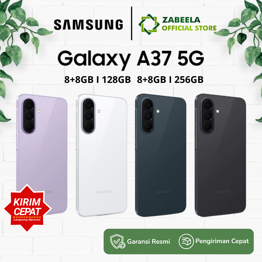 Samsung Galaxy A37 5G 8/128GB 8/256GB 6.7" Super AMOLED - Hp AI, IP68, 5000 mAh,