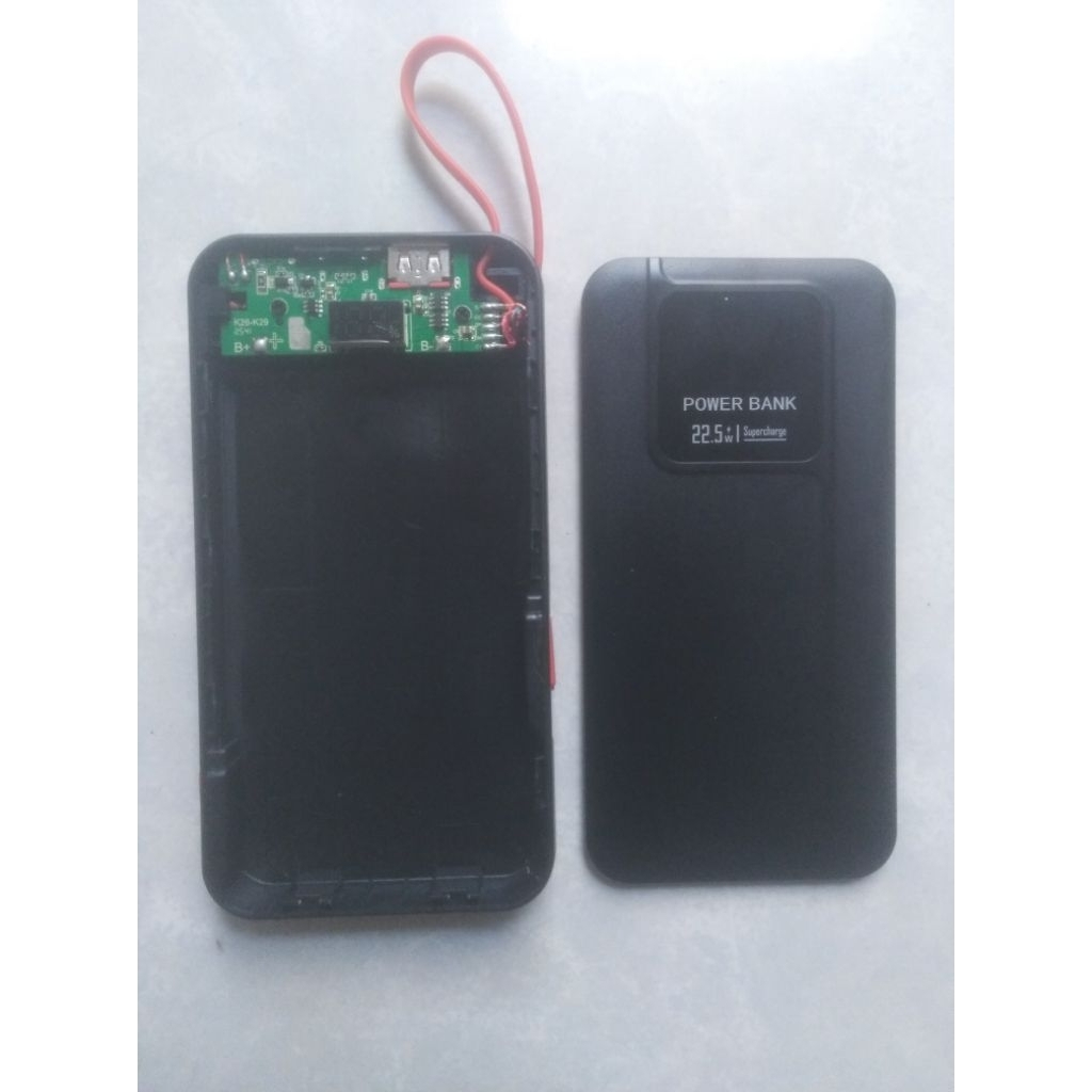 Casing dan modul Powerbank fast charger