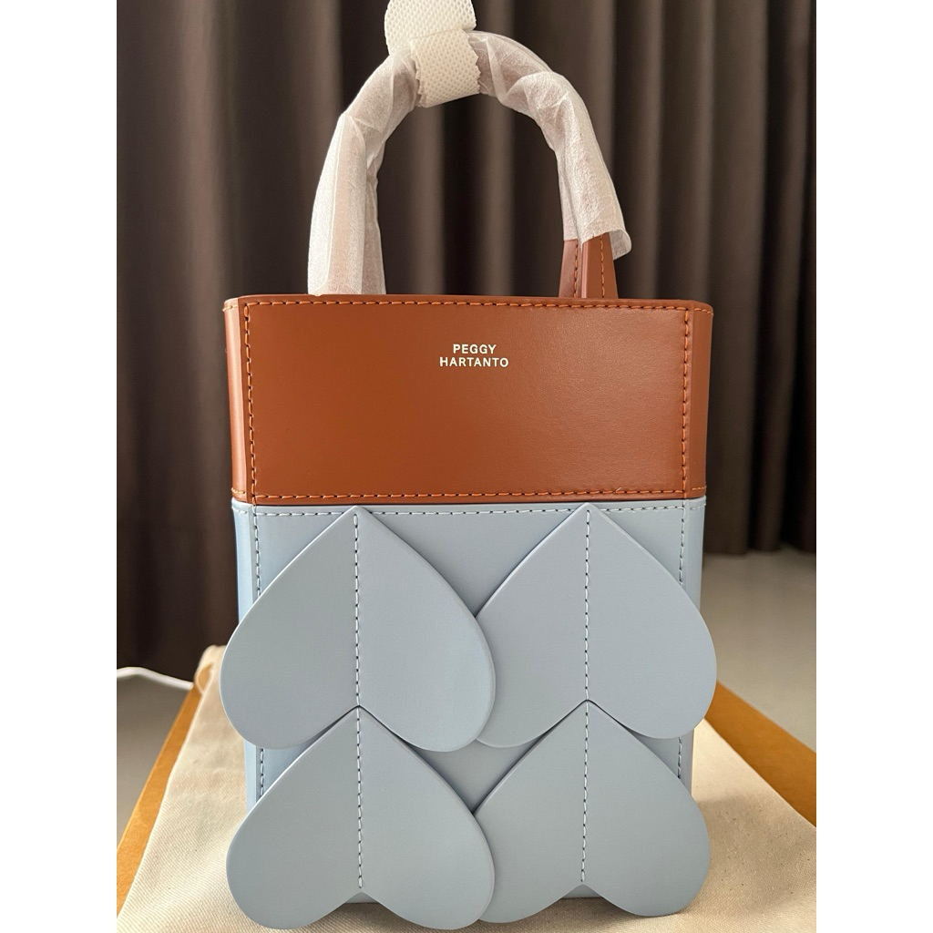 Jual Tas Peggy Hartanto Axil Tan/Glacier (NEW)
