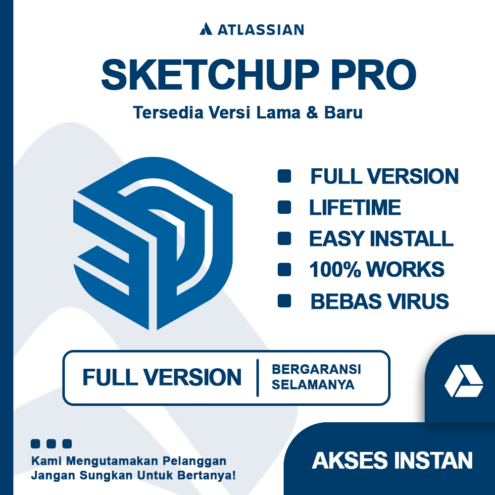 SketchUp Pro 2026 - 2015 Full Version Lifetime Permanen Windows & Mac OS