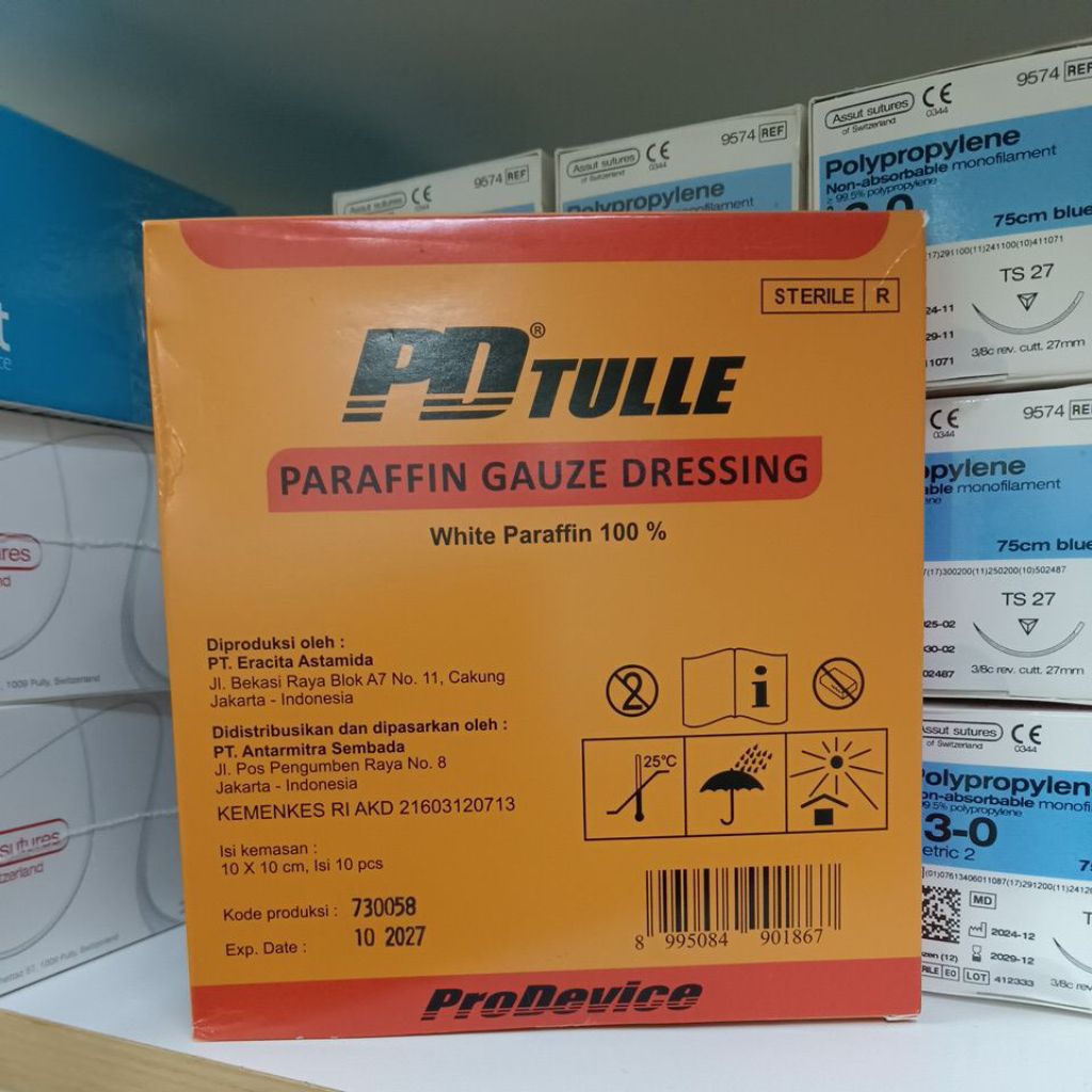 PD TULLE / kassa sterile / gauze dressing / box