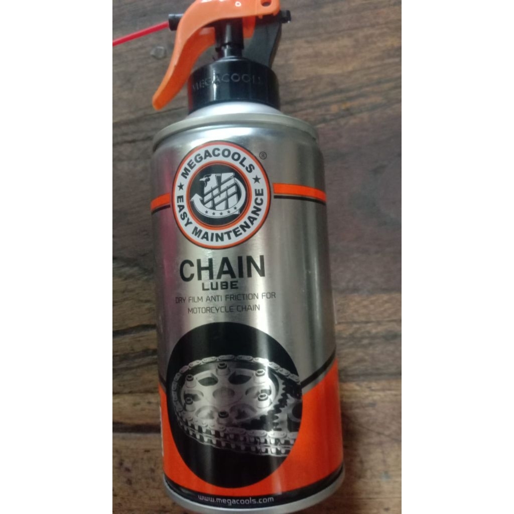 Pelumas Rantai Motor Megacools 300ml - Pelumas Rantai Motor, Sepeda, dan Industri