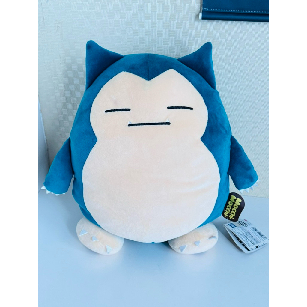 pokemon mocchi mocchi plush snorlax original doll boneka pokemon center