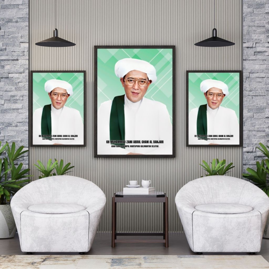 Foto Guru Sekumpul, jernih (ukuran besar A3 & kecil A4)