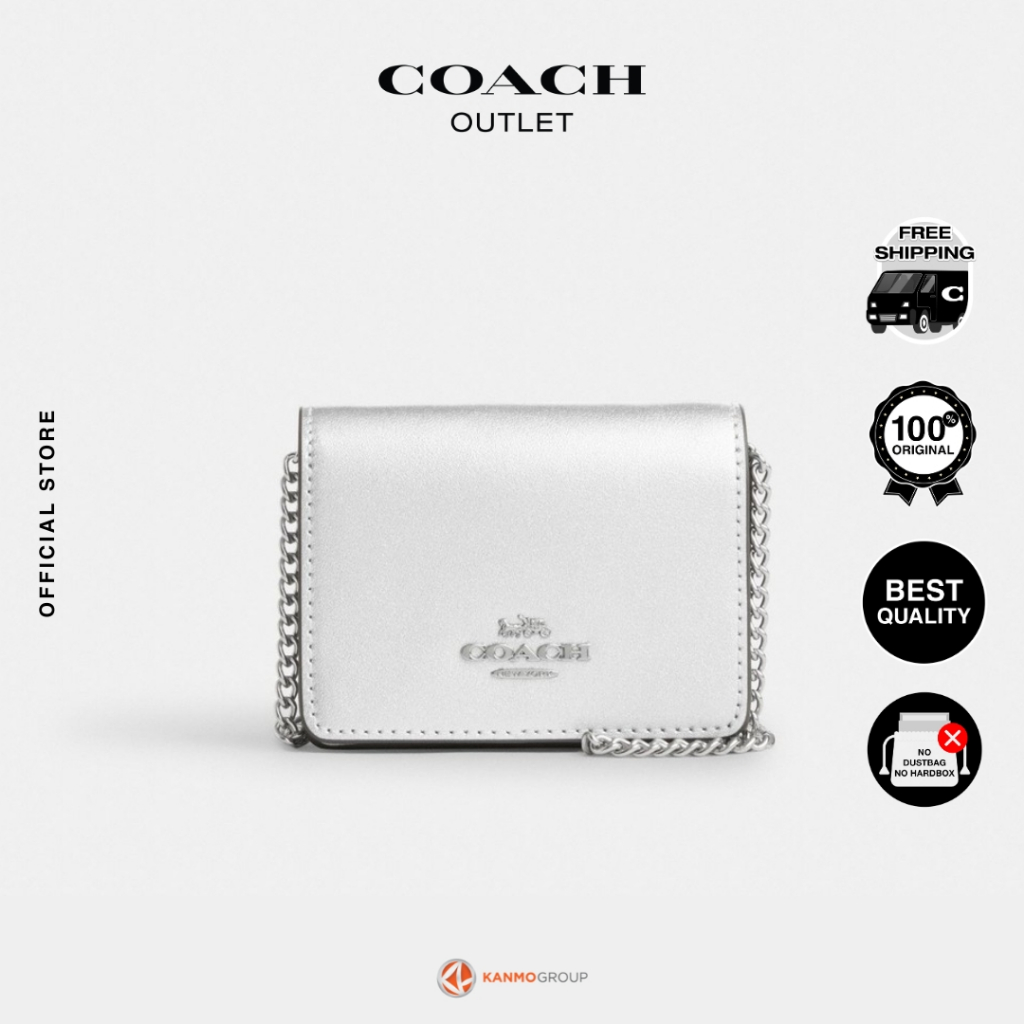 Coach Mini Wallet On A Chain - Dompet Mini Wanita