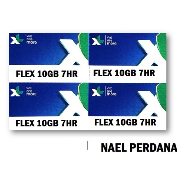 VOUCHER XL FLEX MINI 10GB 7HARI