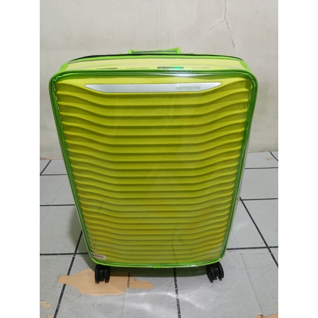 Sarung koper cover fullmika spiral Samsonite upscape tersedia