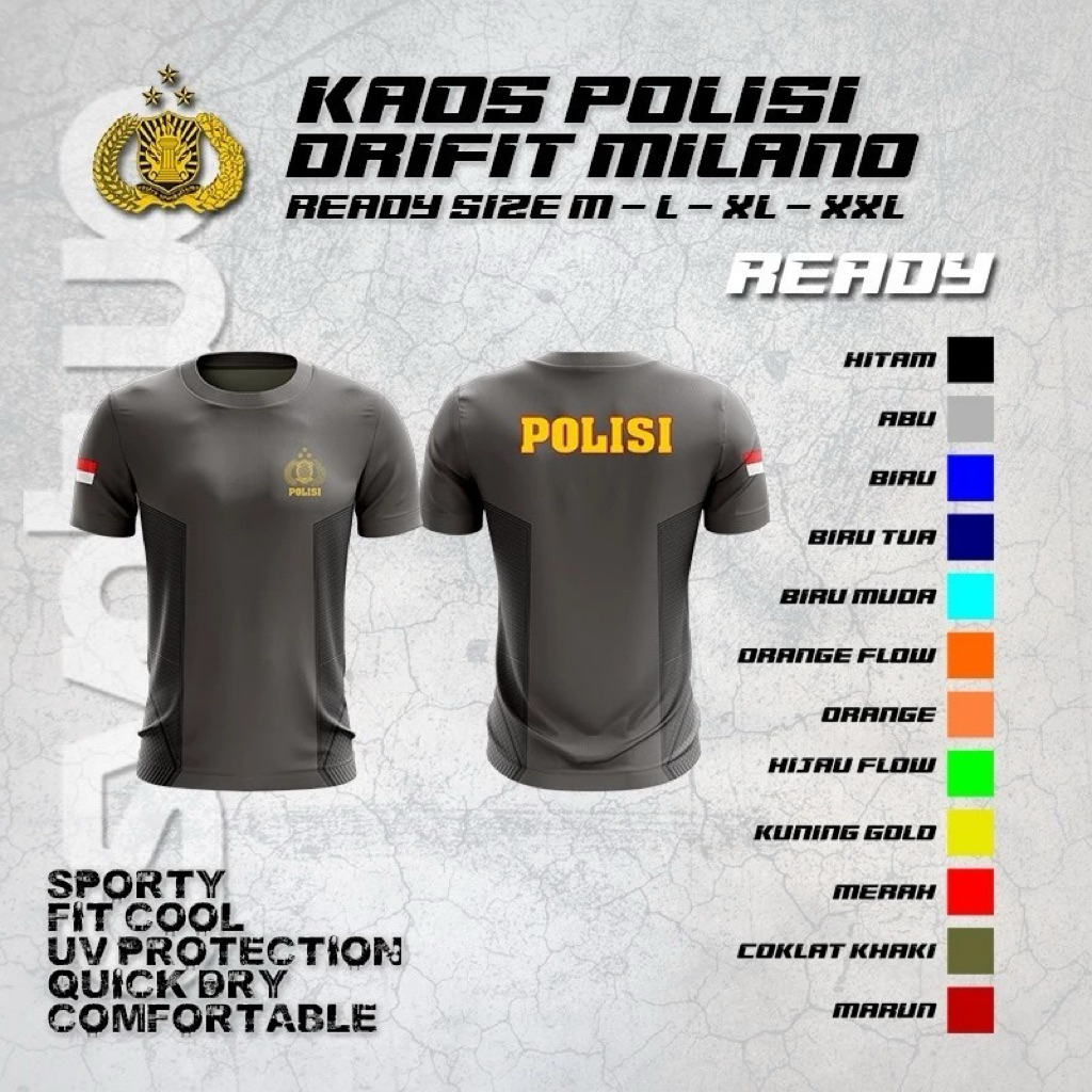 KAOS POLISI DRYFIT MILANO