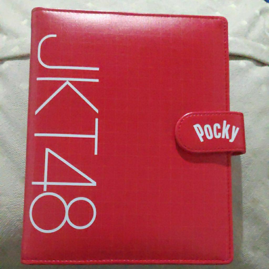 Binder JKT 48 X POCKY | Album Photocard Original | Official Asli