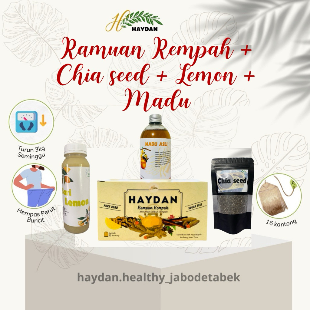 Haydan Detox Ramuan Rempah isi 1 box