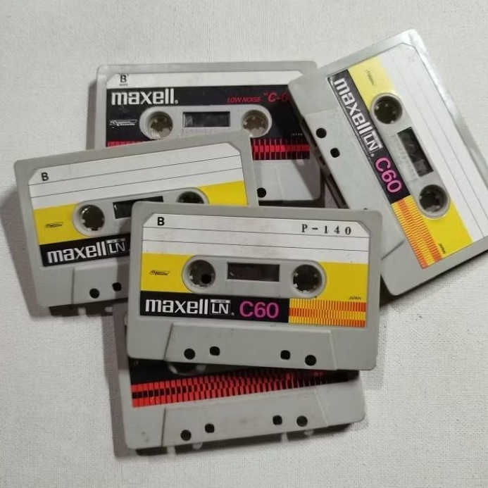 KASET PITA KOSONG MAXELL C60