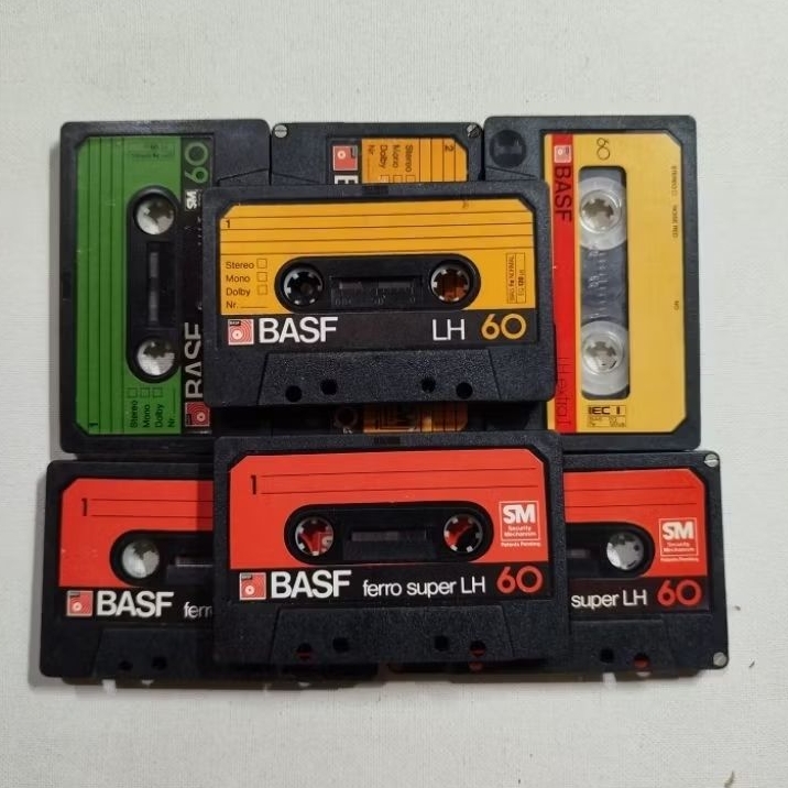 KASET PITA KOSONG BASF C60 (10KASET)