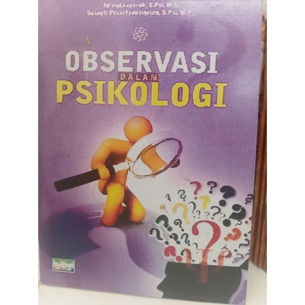Buku Observasi Dalam Psikologi