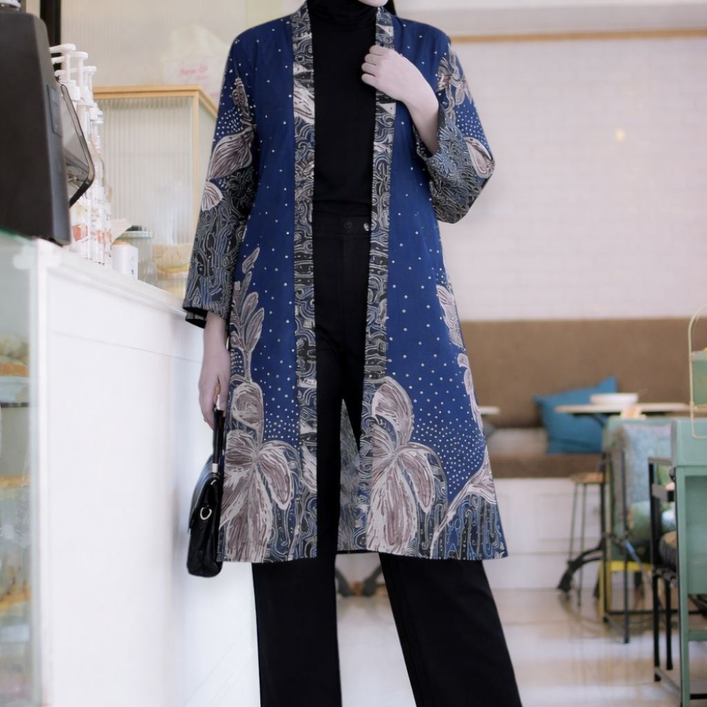 Outer bohimian Cardinga Etnik Kekinian Long Outer Premium Long Ready