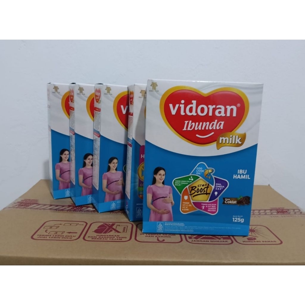 susu Vidoran ibu hamil 125 gr untuk ibu hamil promil menyusui
