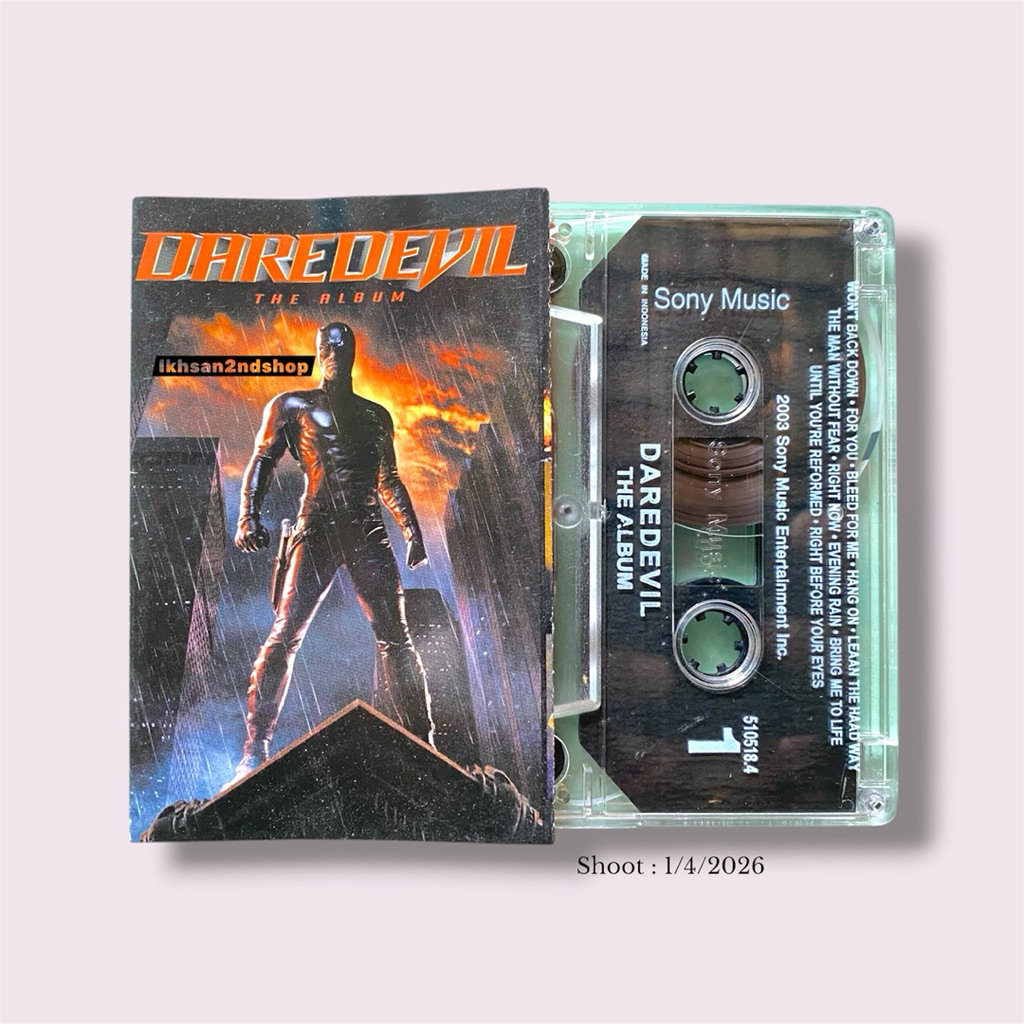Kaset Pita Ost Dare Devil - The Album