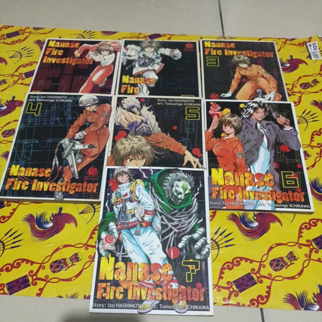 Komik Full Set - Nanase Fire Investigator By Izo Hashimoto