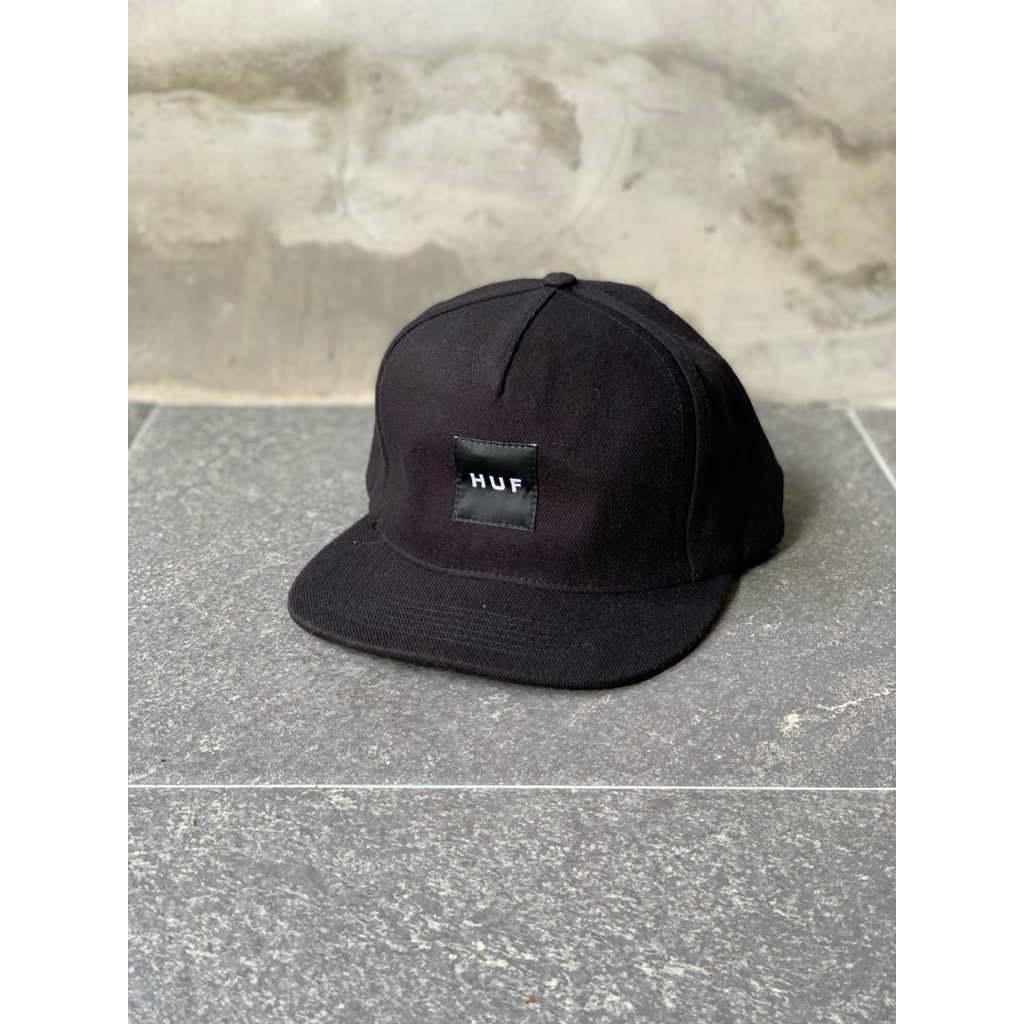HUF Box Logo Snapback Cap