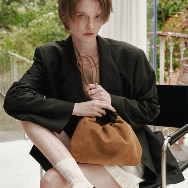 DeMaker korea souffle shoulder bag