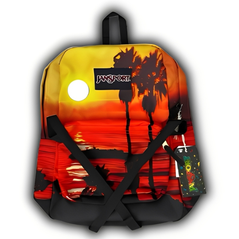 BISA COD TAS JANSPORT SUNSET TROPIC BEACH SCHOOL BAGS SUPERBREAK - TAS RANSEL - TAS JANSPORT - JANSP