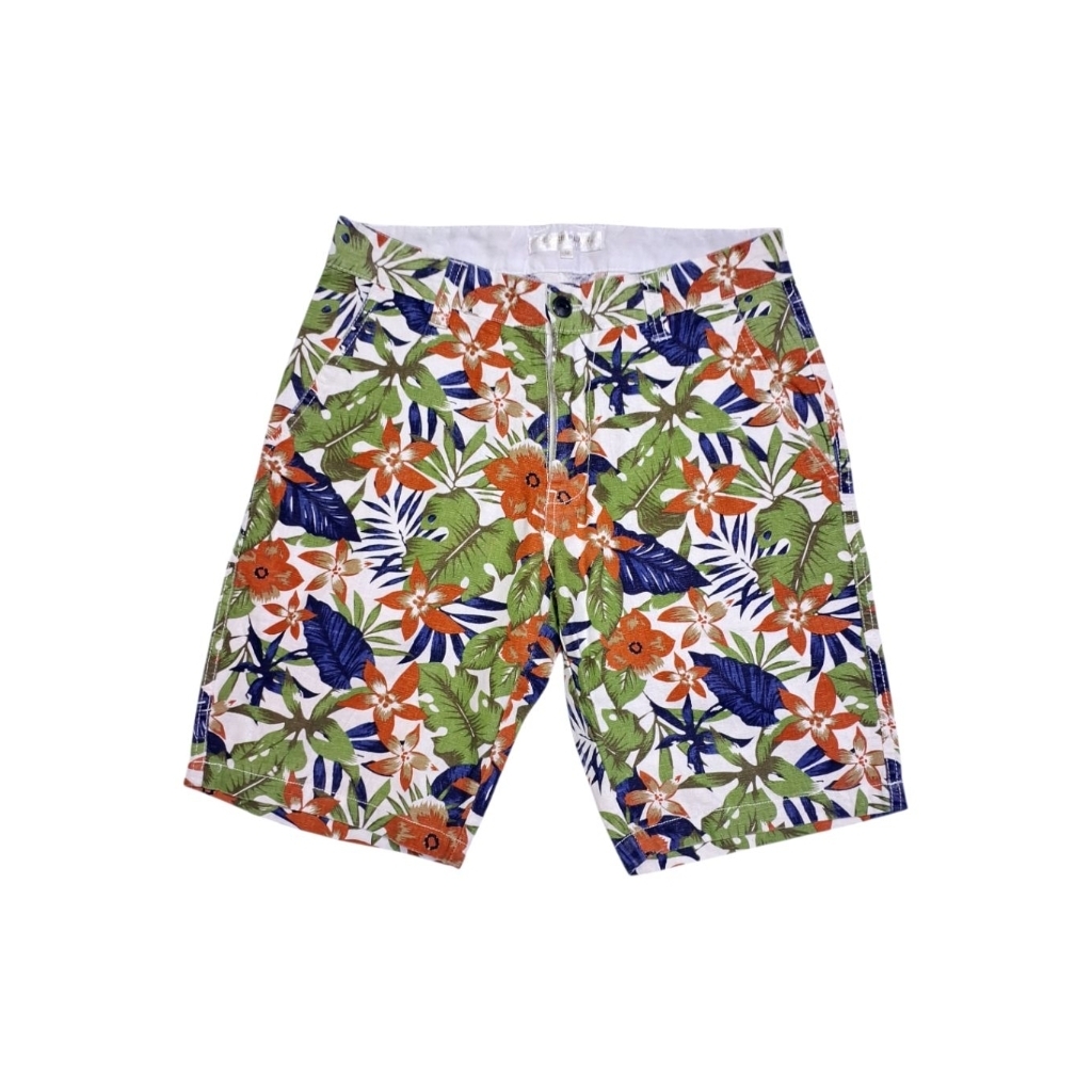 celana pendek chinos full motif floral mantap by place plan japan