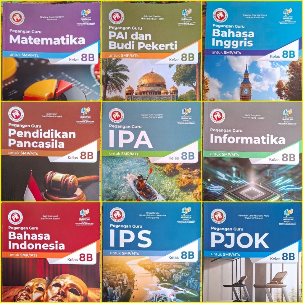 Buku PG PR LKS kunci jawaban SMP kelas VIII, 8 Semester 2 kurikulum Pembelajaran Mendalam Tahun 2025