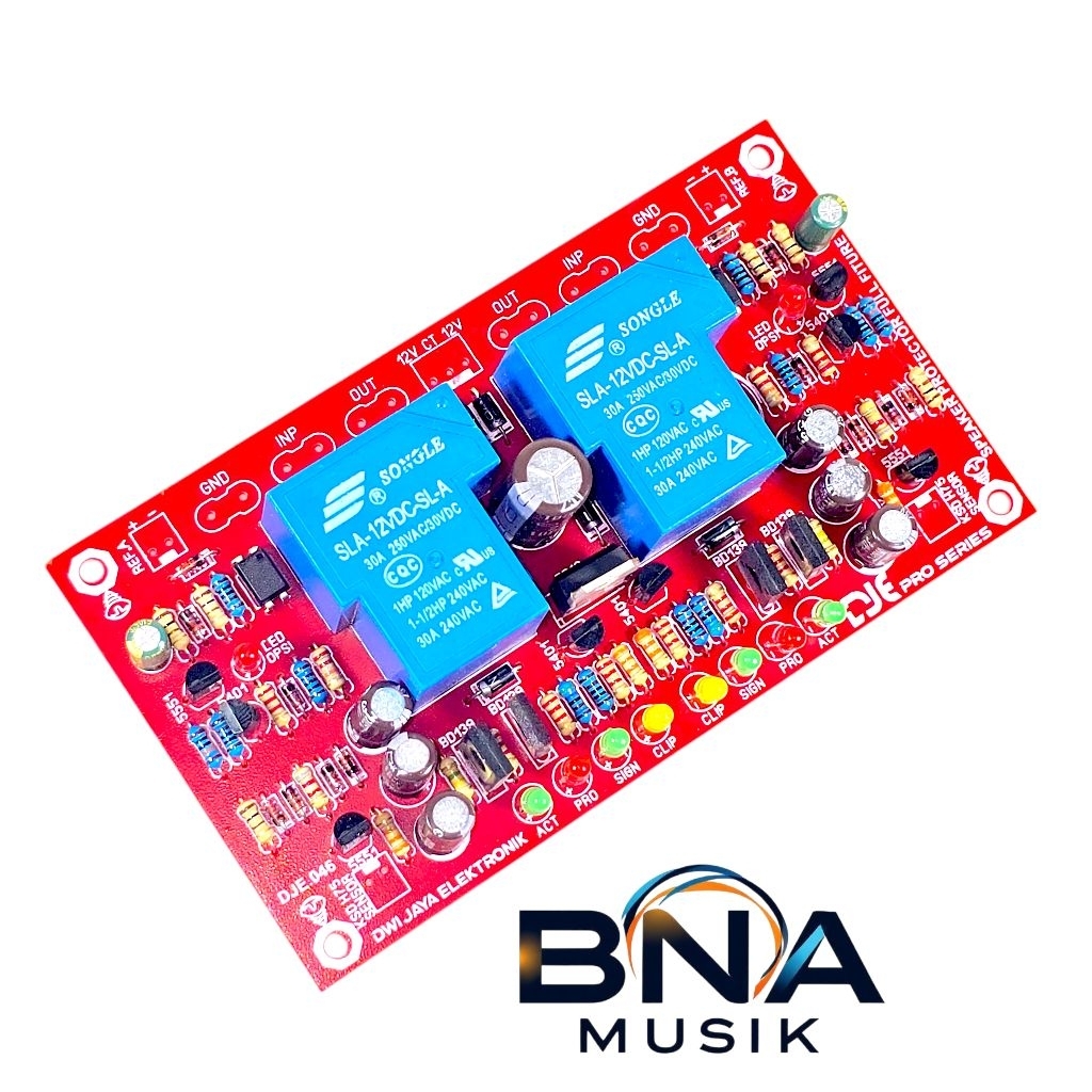 Modul Speaker Protektor Stereo -protek fuel fiktur cocok btl/lainnya