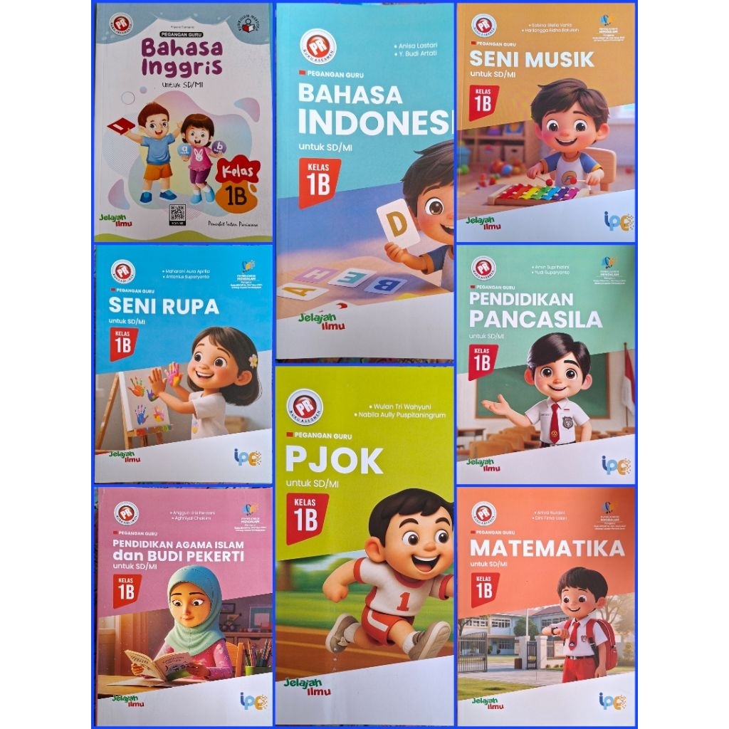 Buku PG PR Kunci Jawaban LKS SD kelas 1 Semester 2 kurikulum Pembelajaran Mendalam Tahun 2025 Intan 