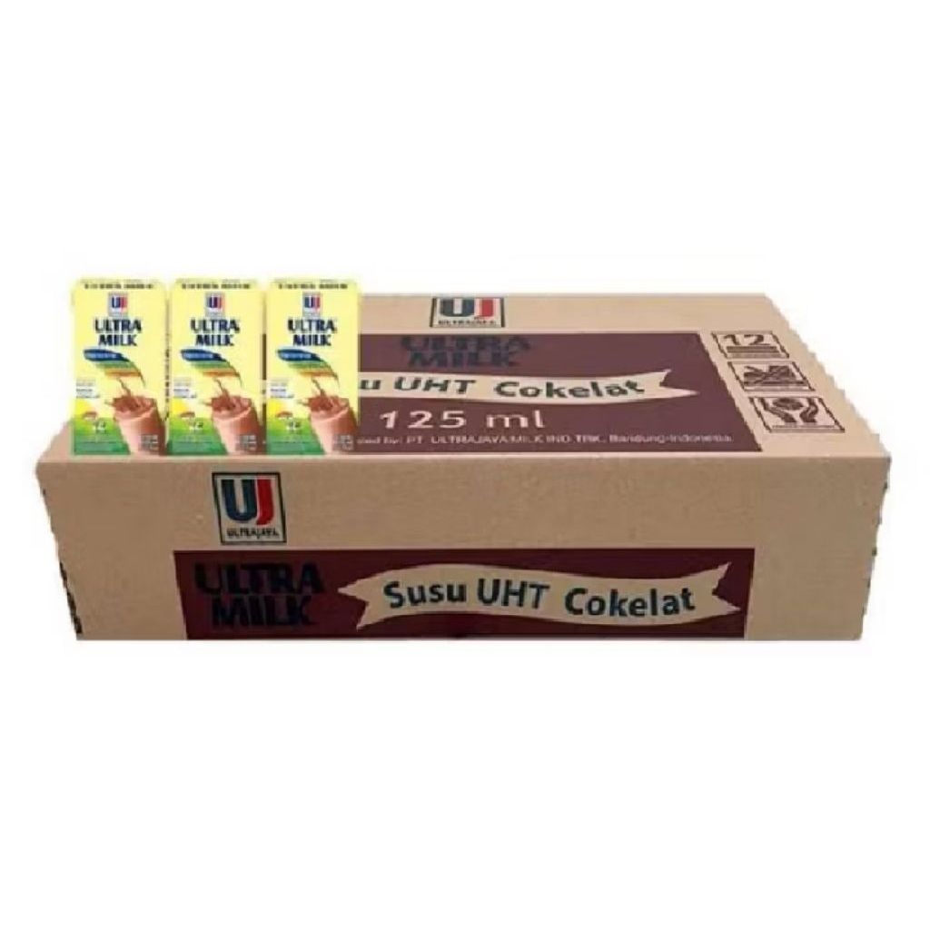 Susu UHT Ultramilk 125ml 1dus isi 40