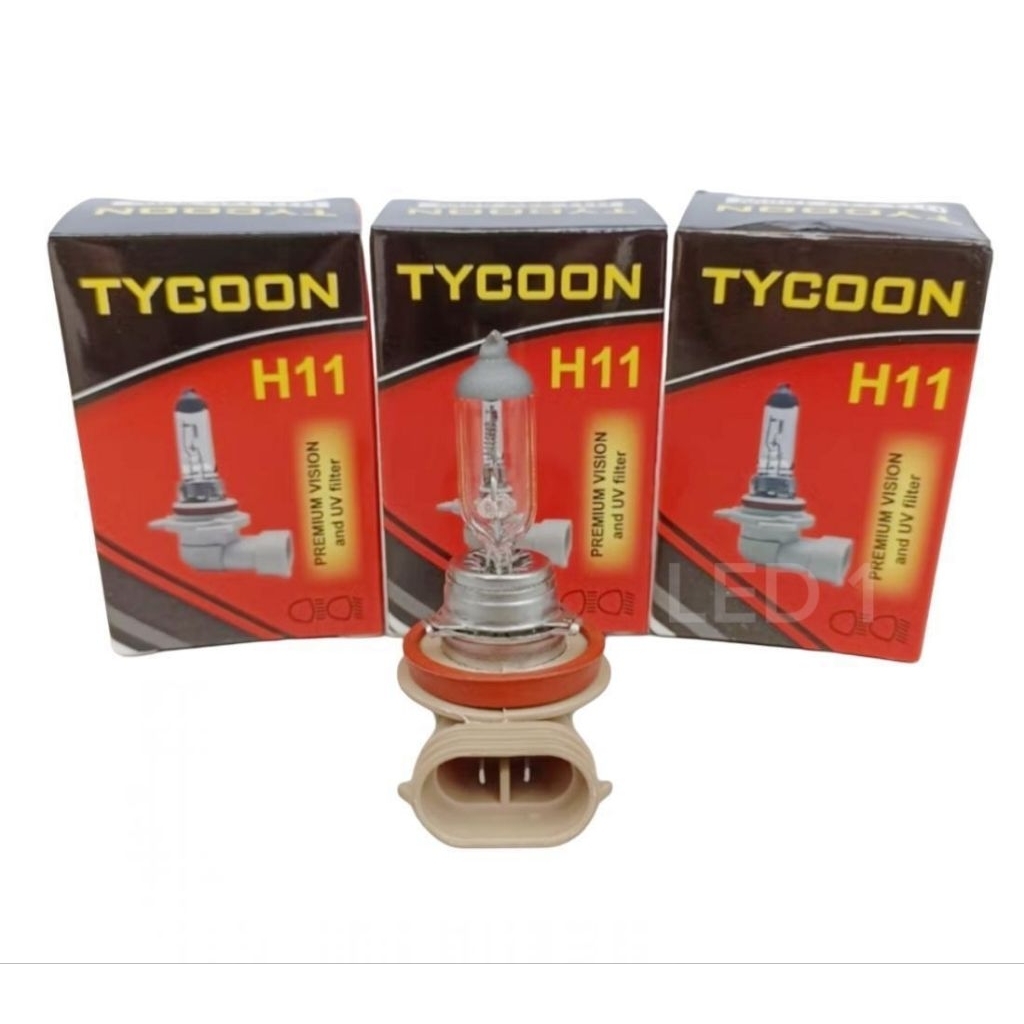 Lampu Dop Mobil Pick Up Truk Halogen H11 12 Volt 24Volt 55 Watt 100Watt