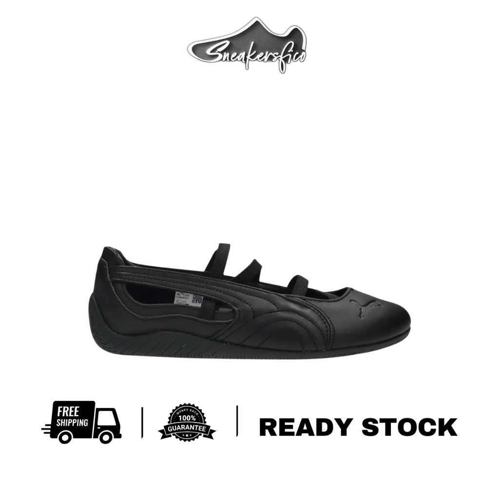 Puma Speedcat Ballet Leather Full Black Womens