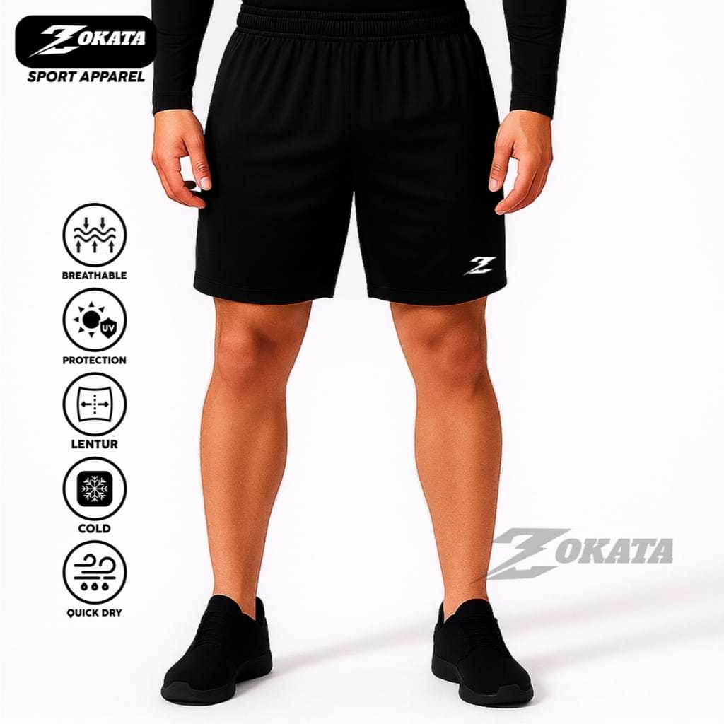 Setelan Olahraga Pria Wanita Celana Pendek Dryfit Bahan Spandex Hyget Sport