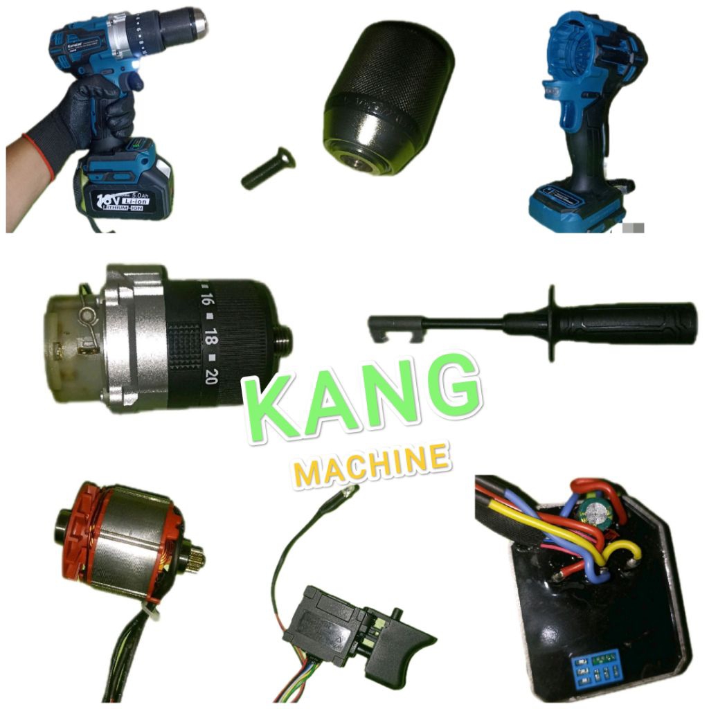 sparepart bor baterai / bor 13mm cordless / impact drill / hammer drill cordless Kamolee part casing