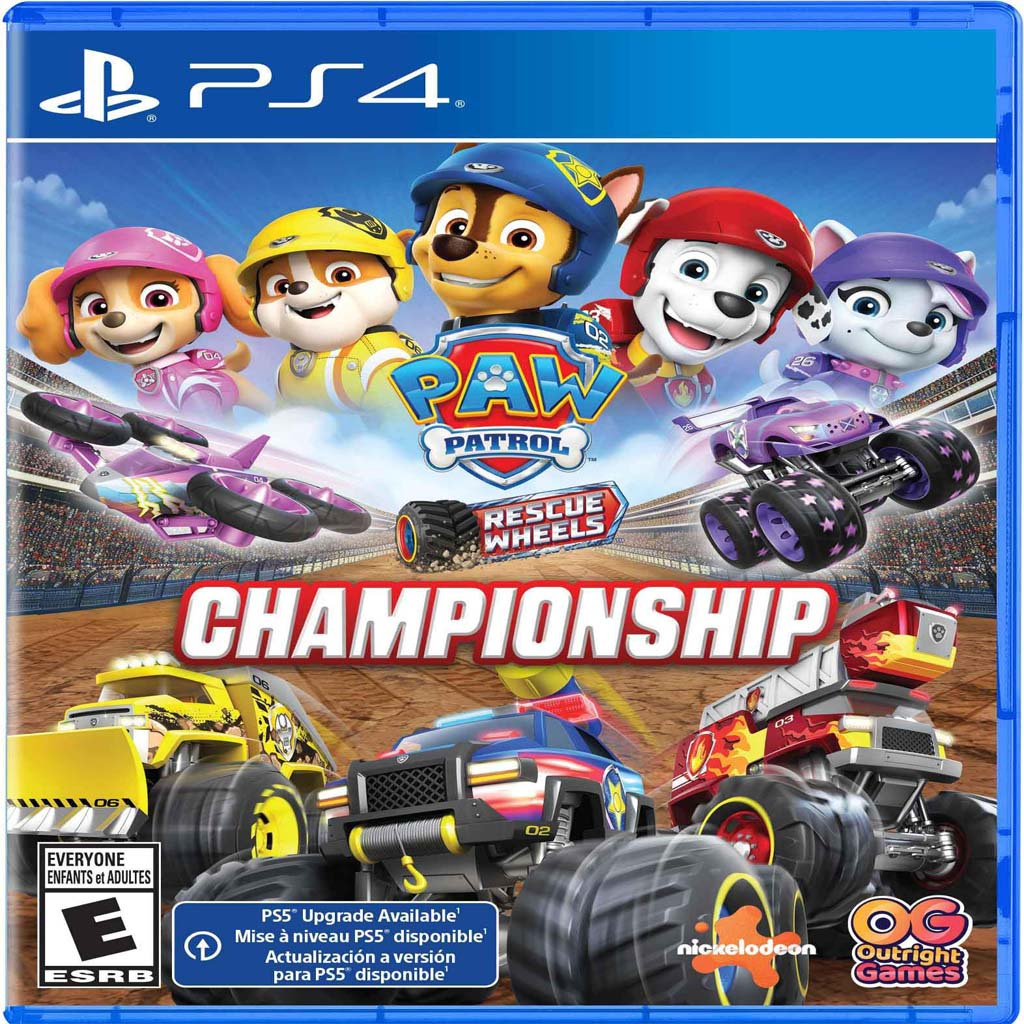 Kaset Game PAW Patrol Rescue Wheels Championship PKG PS4