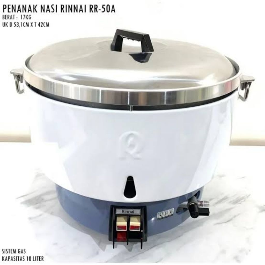 Gas Rice Cooker Rinnai RR50A / Gas Cooker Rinnai RR 50A 9liter