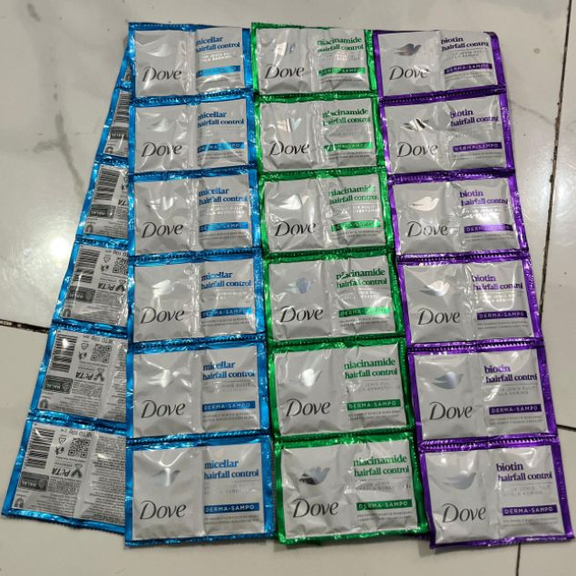 Dove Kondisioner Sampo Renteng  Dove Kondisioner Sampo Sachet